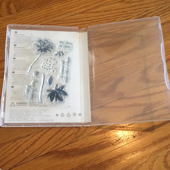 $15 / 3 for $40 Stampin Up! New - Avant Garden Stamp Set - Picture 2 of 2